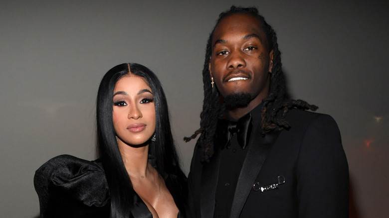 Cardi B et Offset posent