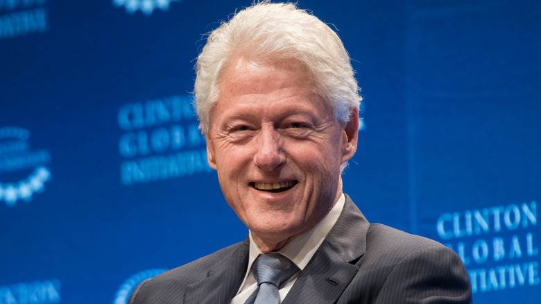 Bill Clinton souriant