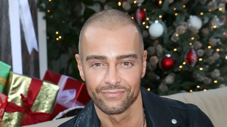 Joey Lawrence veste en cuir noir