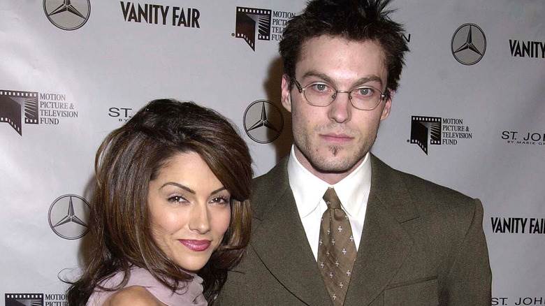 Brian Austin Green pose avec Vanessa Marcil