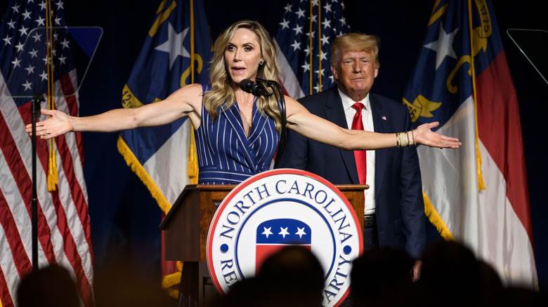 Lara Trump parlant