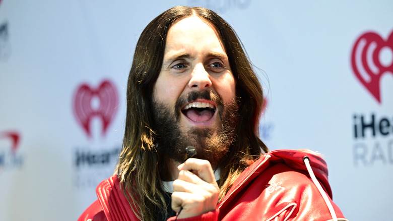 Jared Leto bouche ouverte