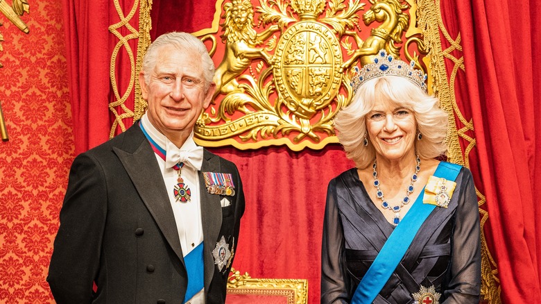 Le roi Charles avec Camilla, reine consort 2023