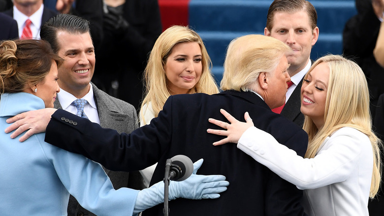 Ivanka Trump à l'investiture de Donald Trump en famille