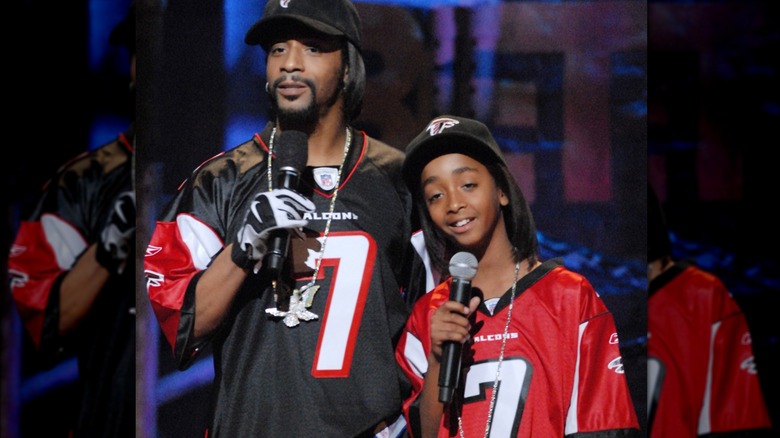 Katt Williams avec Micah en 2006