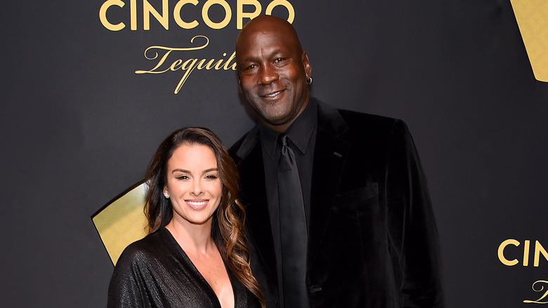 Yvette Preito et Michael Jordan souriants