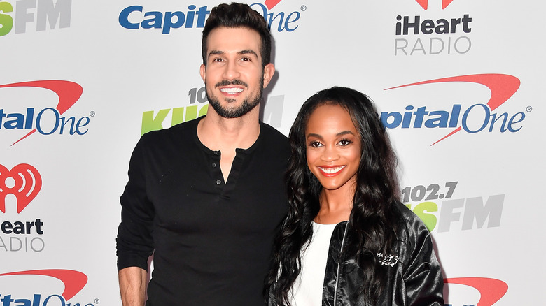 Rachel Lindsay et Bryan Abasolo posant