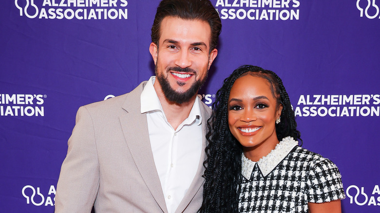 Rachel Lindsay et Bryan Abasolo souriants