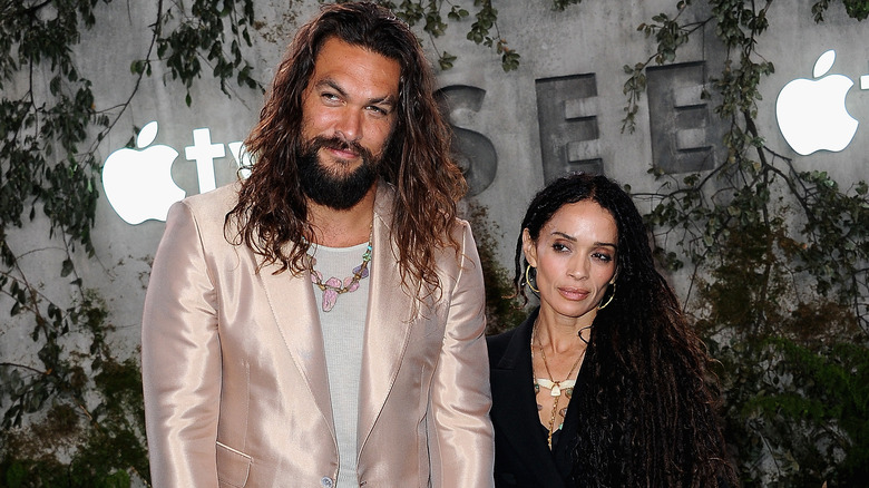 Jason Momoa et Lisa Bonet cheveux longs