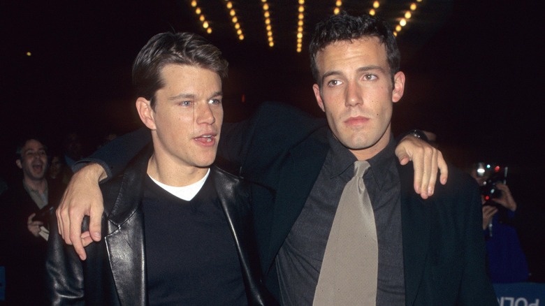 Matt Damon et Ben Affleck font la promotion de Good Will Hunting