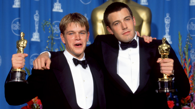 Matt Damon et Ben Affleck remportent l'Oscar pour Good Will Hunting