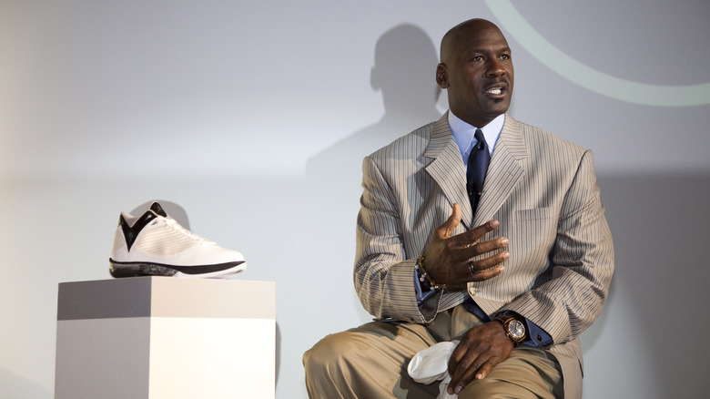 Michael Jordan à l'événement Air Jordan 2015