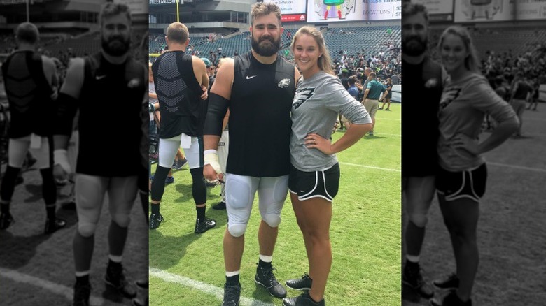 Jason et Kylie Kelce