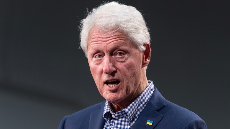 L'ancien président américain Bill Clinton s'exprimant