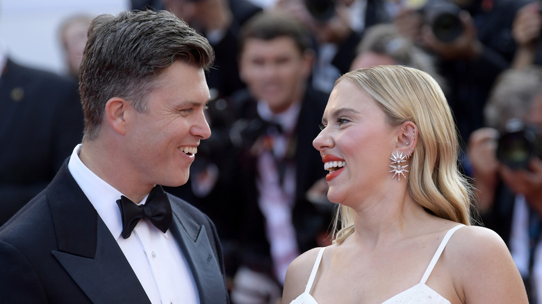 Colin JostScarlett Johansson 