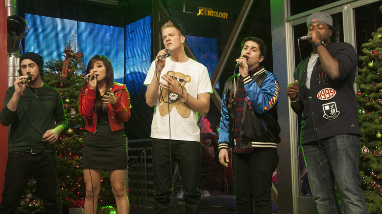 Pentatonix en concert en 2012