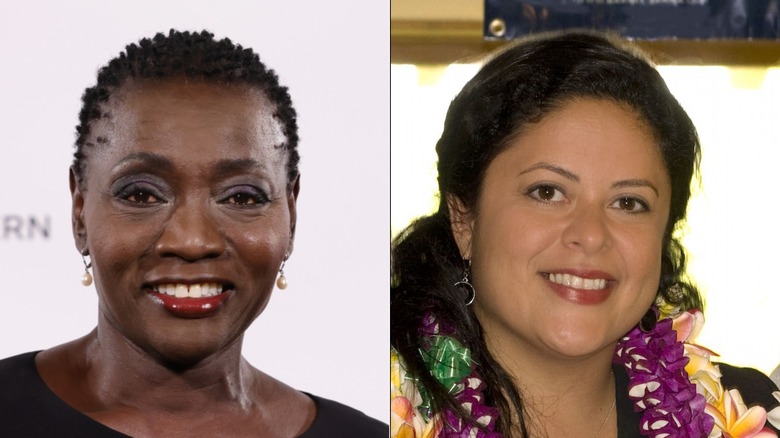 Auma Obama et Maya Soetoro-Ng