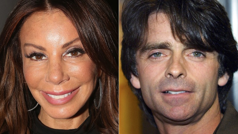 Danielle Staub; Danny Provenzano posant