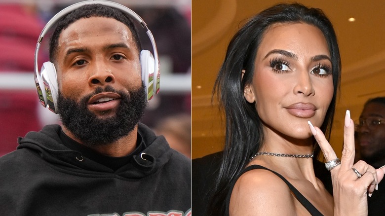 Odell Beckham Jr. ; Kim Kardashian partage sa photo