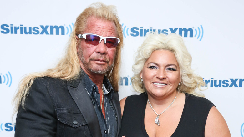 Dog the Bounty Hunter et Beth Chapman posant