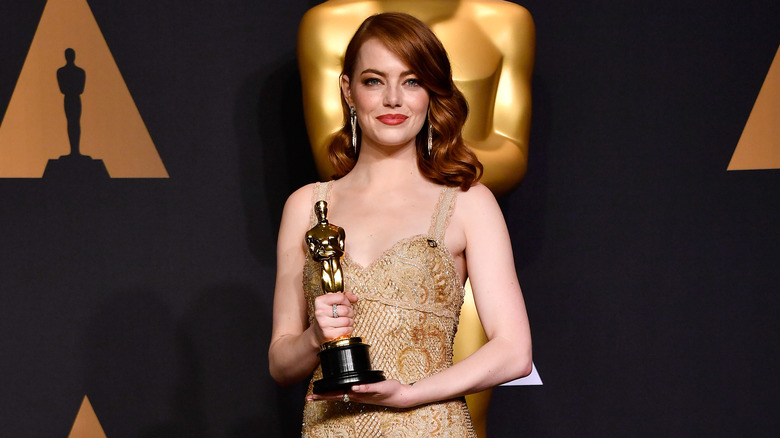 Emma Stone tenant Oscar