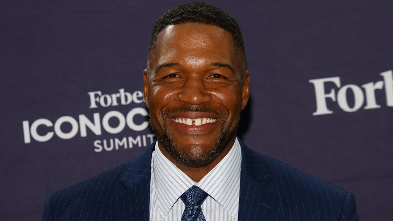 Michael Strahan sur le tapis rouge