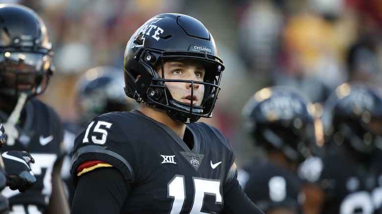 Brock Purdy joue pour l'Iowa State