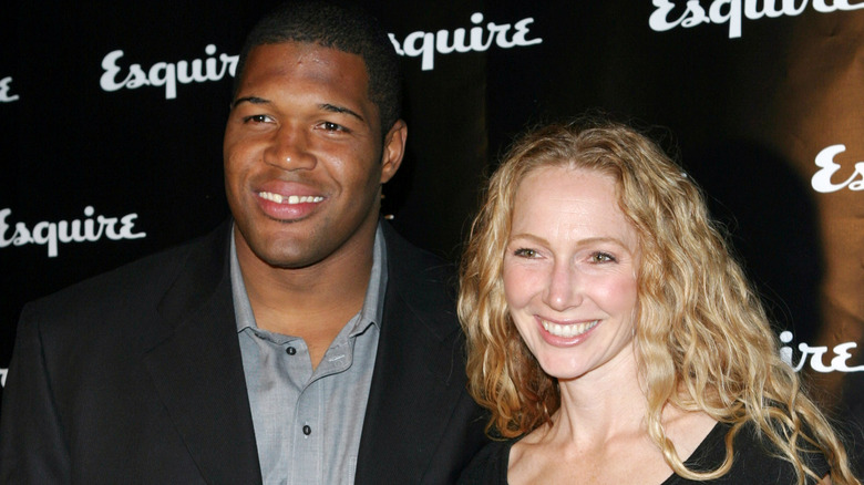 Michael Strahan et Jean Muggli