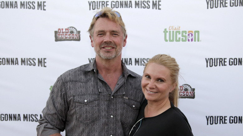 John Schneider avec sa femme Alicia