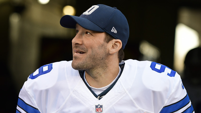 Tony Romo souriant