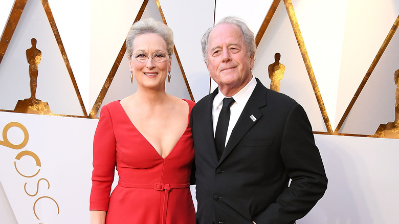 Meryl Streep et Don Gummer aux Oscars