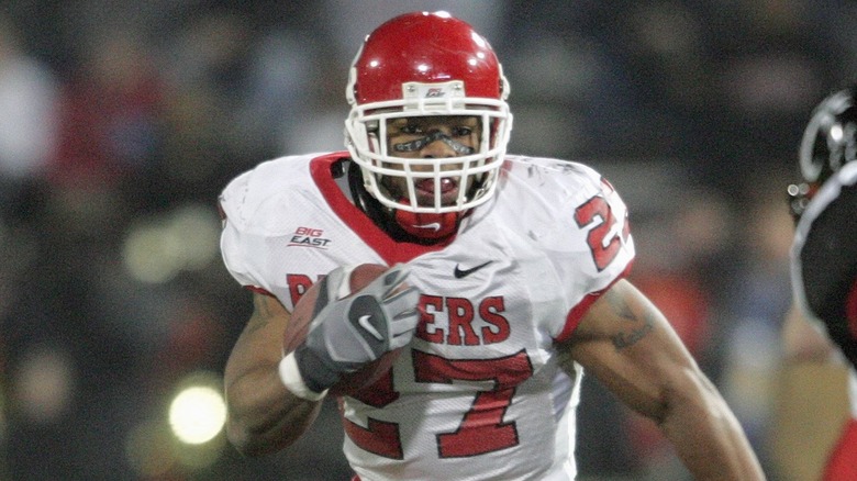 Ray Rice joue pour les Scarlet Knights