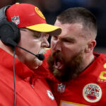 L'effondrement choquant du Super Bowl 2024 de Travis Kelce sur Andy Reid inquiète les fans de Taylor Swift