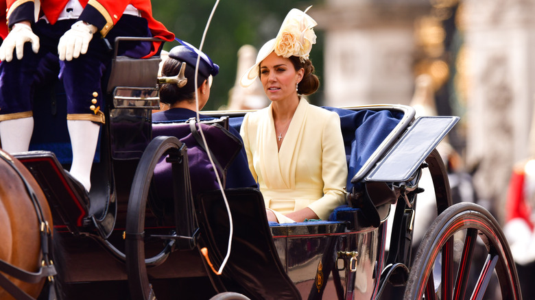 Kate Middleton en calèche