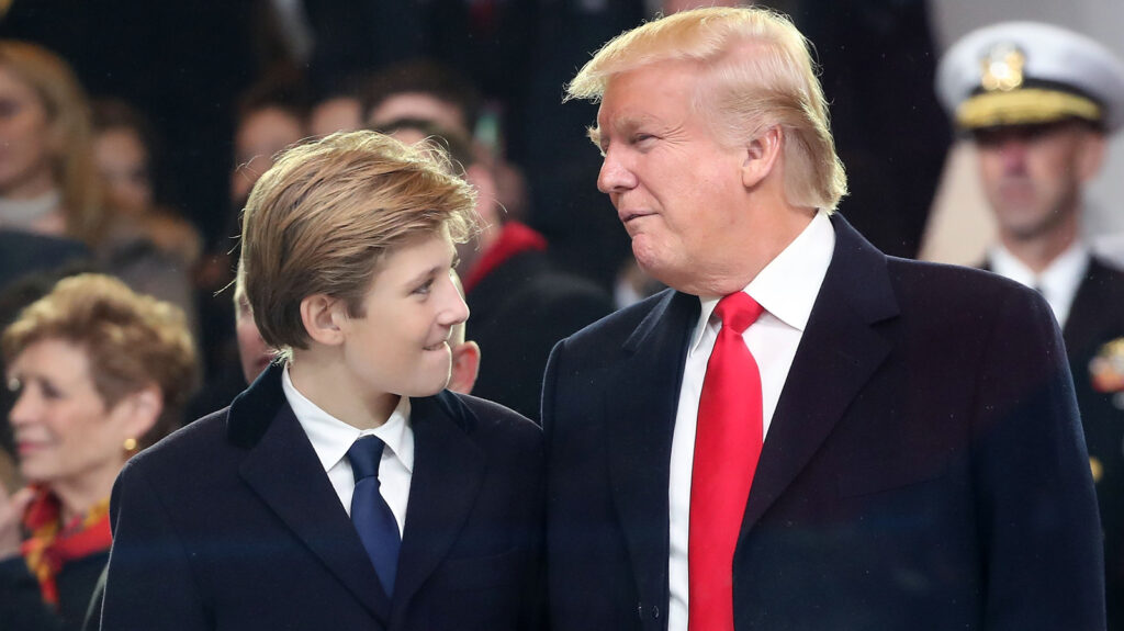 Les projets de Donald Trump le 17 mai ne présagent rien de bon pour l’obtention du diplôme de Barron