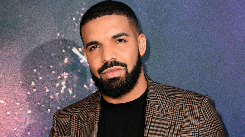 Drake avec une barbe