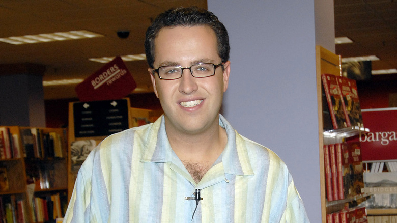 Lunettes de chemise rayées Jared Fogle