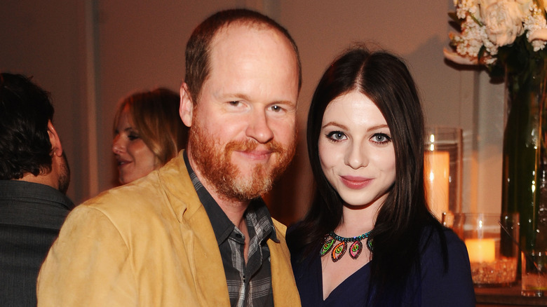 Joss Whedon et Michelle Trachtenberg en 2012