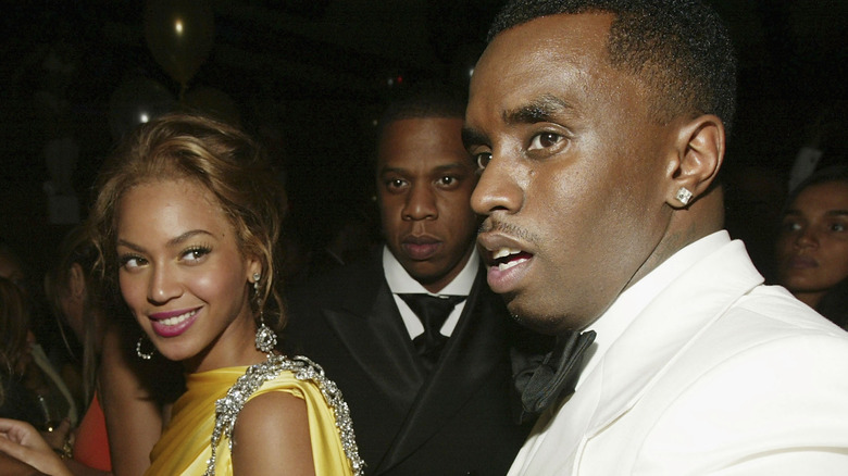 Jay-Z Beyoncé regarde Diddy