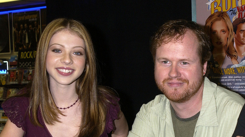 Michelle Trachtenberg avec Joss Whedon