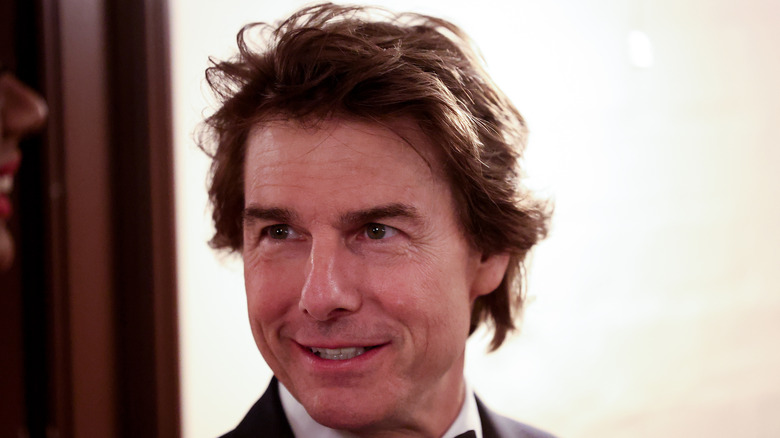 Noeud papillon souriant Tom Cruise