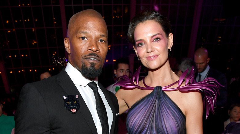 Jamie Foxx et Katie Holmes posent ensemble