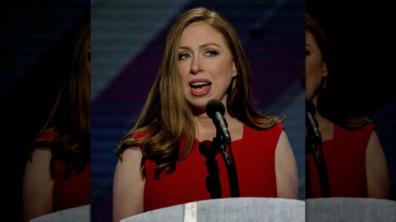 Chelsea Clinton sur scène