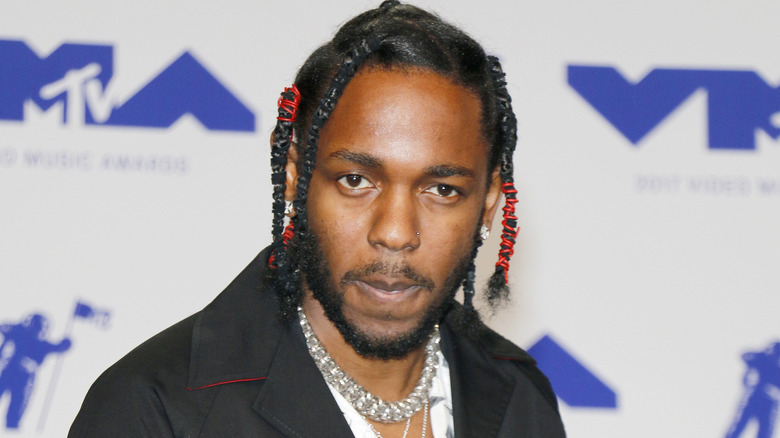 Kendrick Lamar avec des tresses