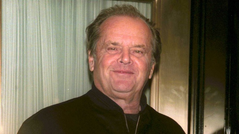 Jack Nicholson en Italie en 2000