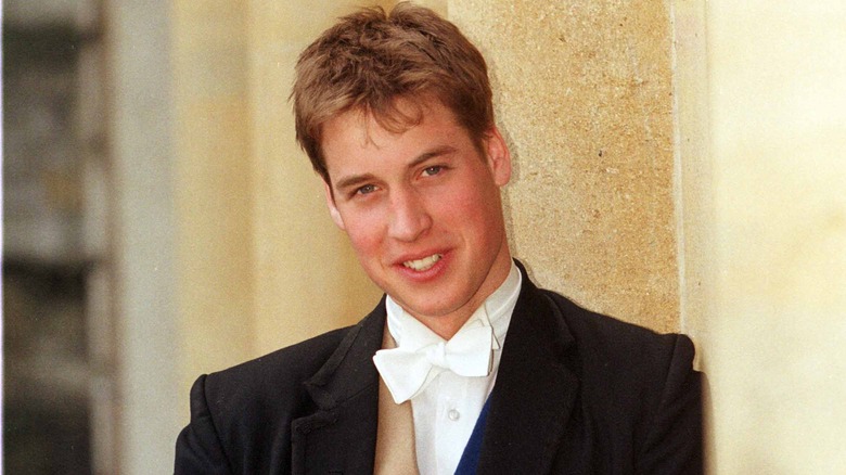 Le prince William souriant