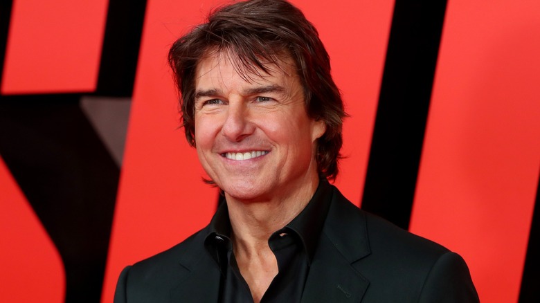 Tom Cruise est tout sourire