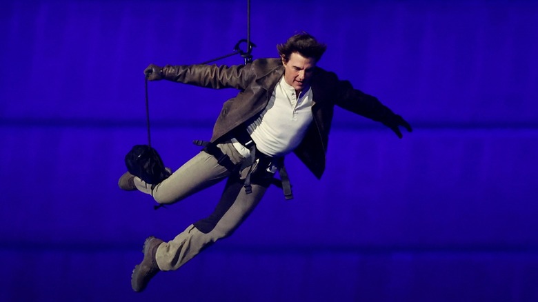 Tom Cruise fait une cascade aux Jeux olympiques de 2024