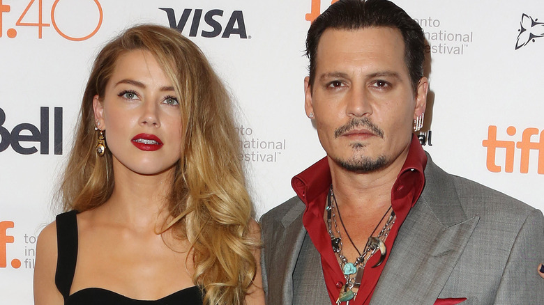 Johnny Depp et Amber Heard sur le tapis rouge