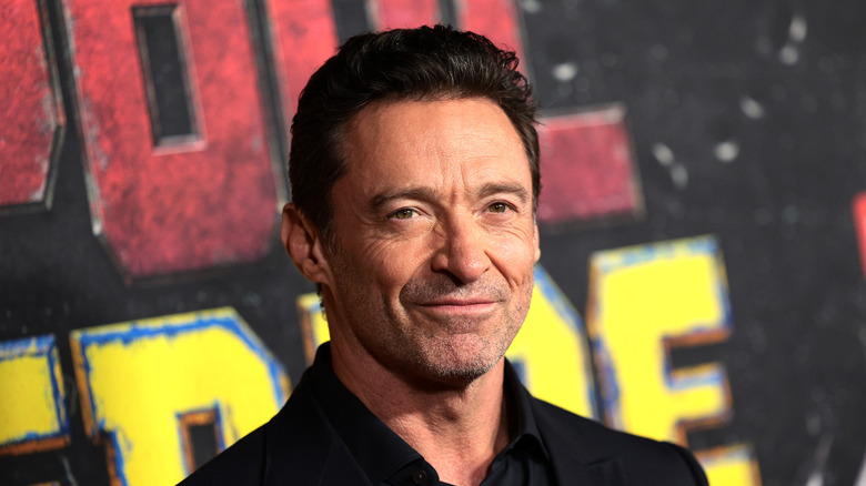 Chemise noire Hugh Jackman